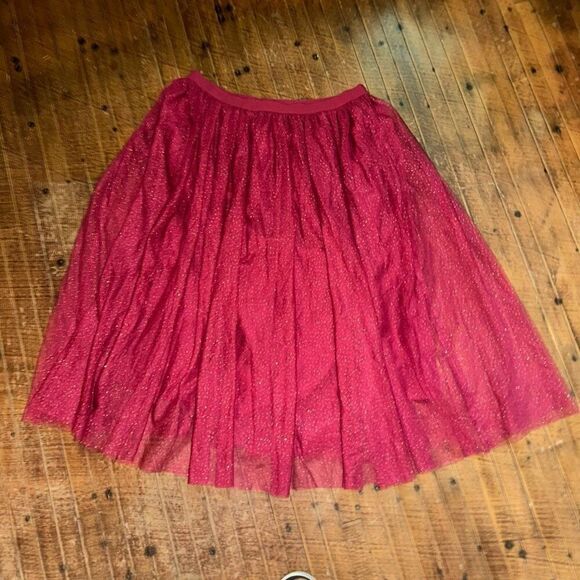 Matilda Jane Moments with You Sparkle City flowy boho M skirt - Picture 6 of 6